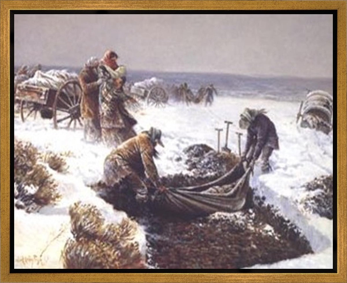 Martin Handcart Burial