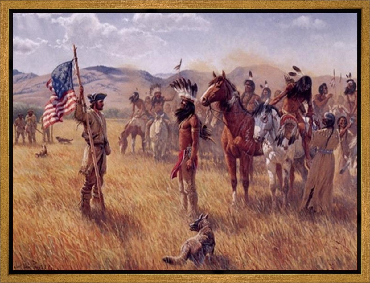 The Shoshoni's And Their Horses - Key To The Pacific
