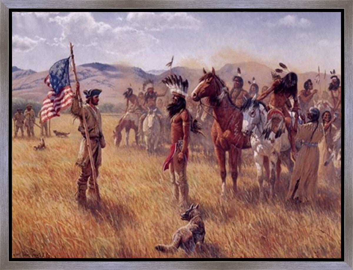 The Shoshoni's And Their Horses - Key To The Pacific