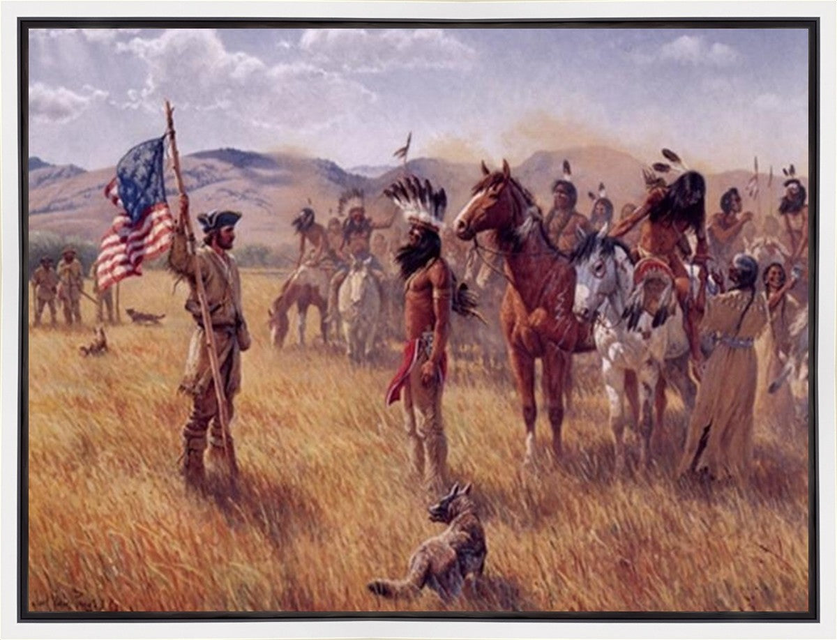 The Shoshoni's And Their Horses - Key To The Pacific