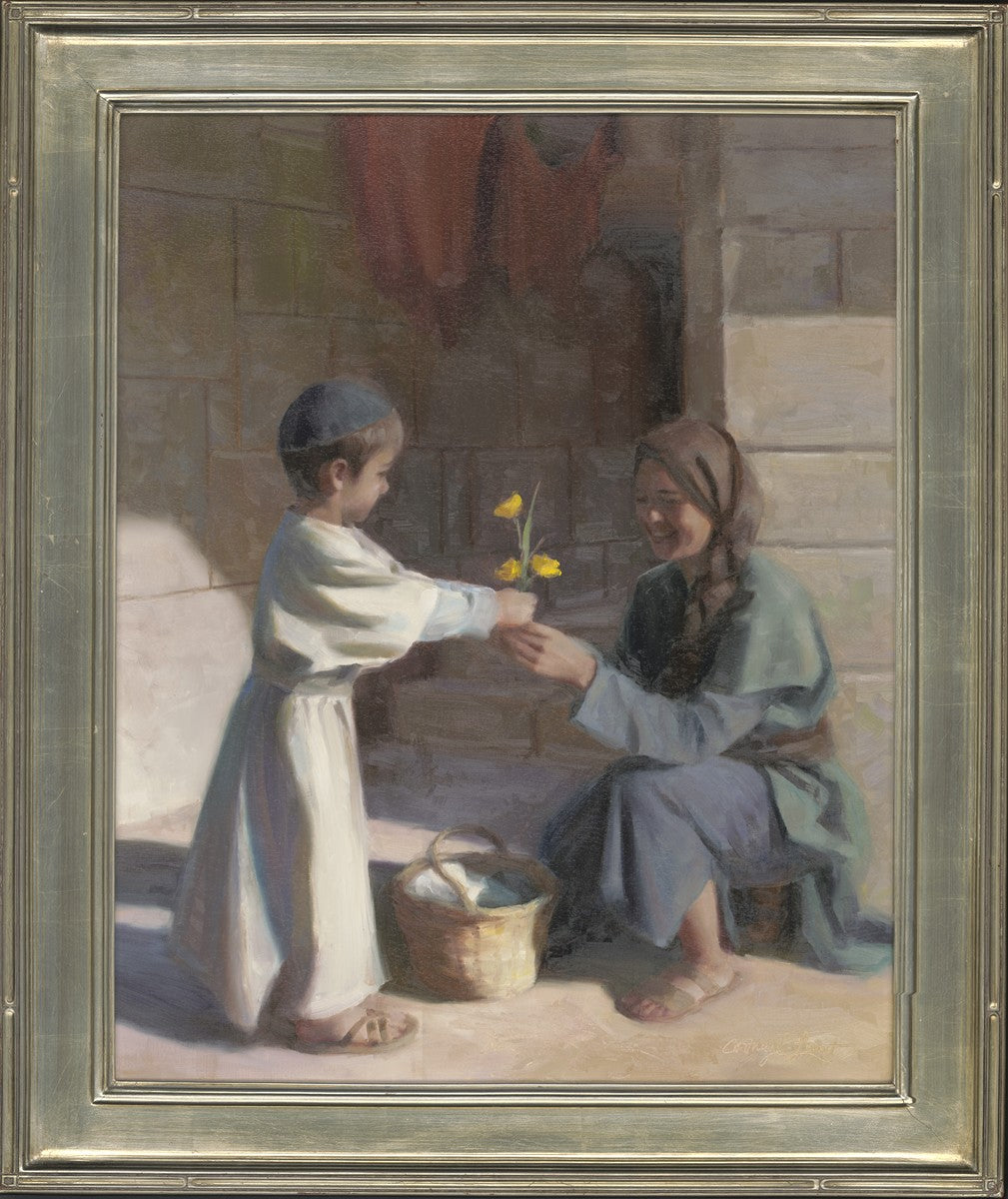 A Gift For His Mother Original Artwork