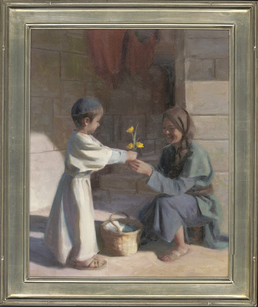 A Gift For His Mother Original Artwork