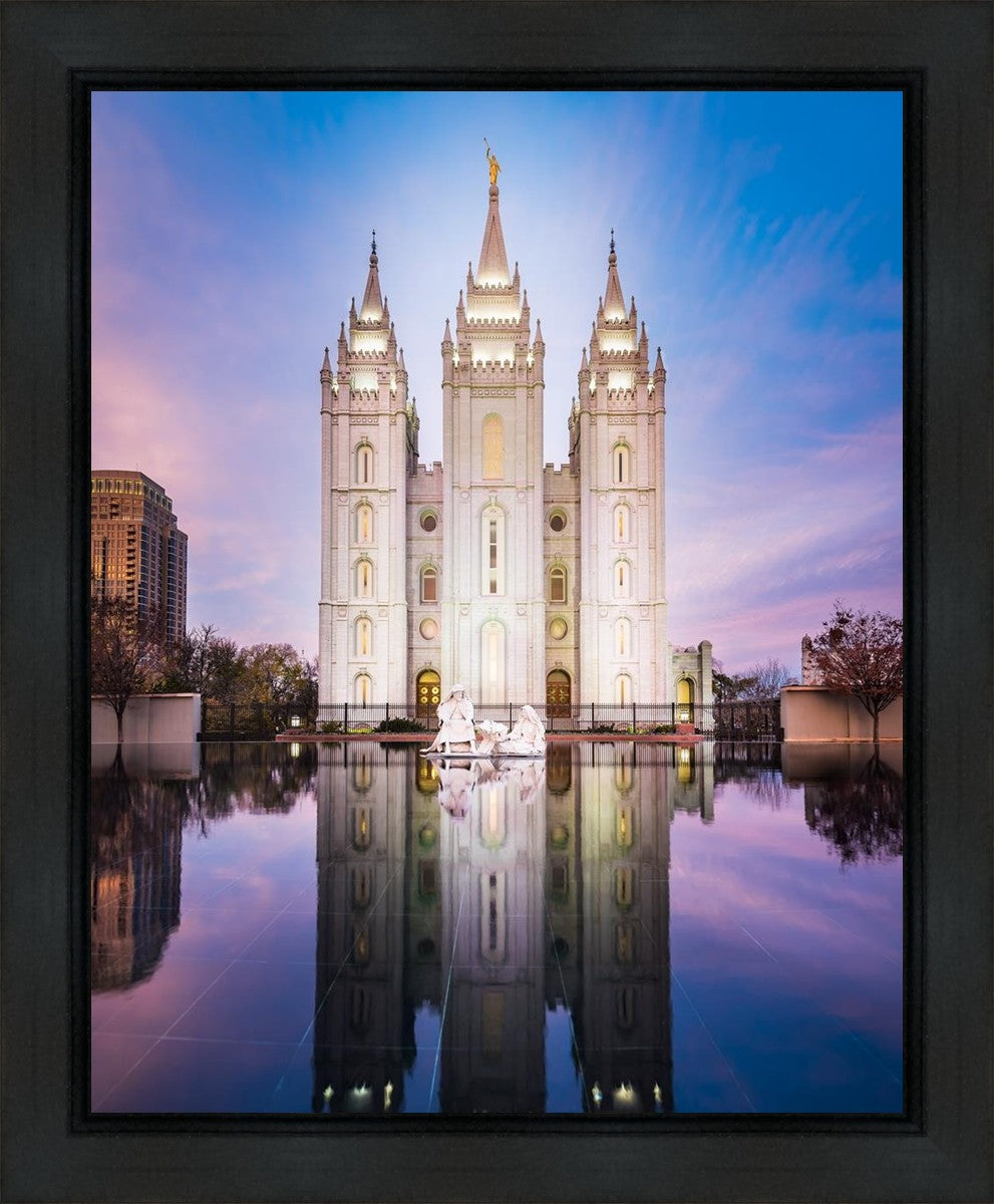Salt Lake Temple All is Still