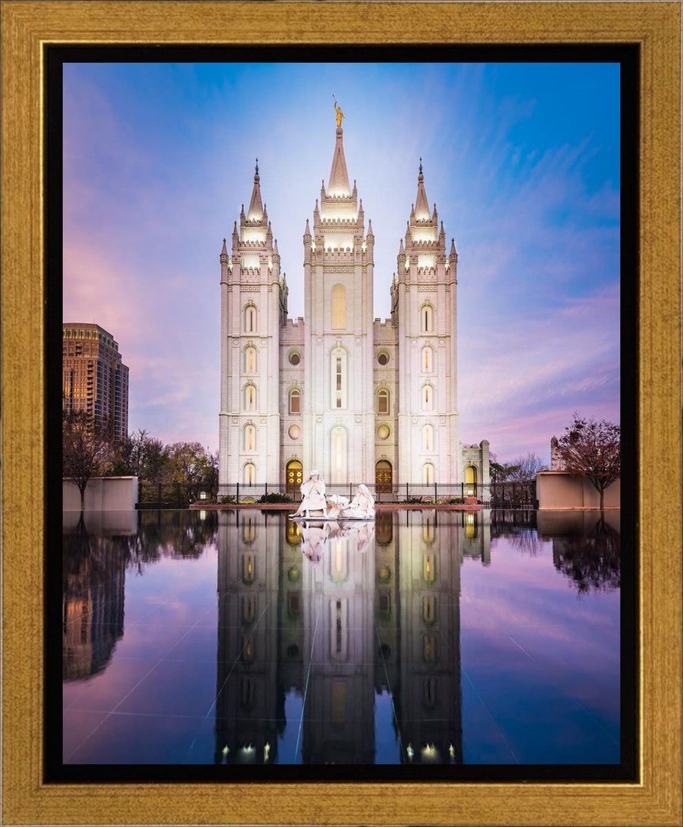 Salt Lake Temple All is Still