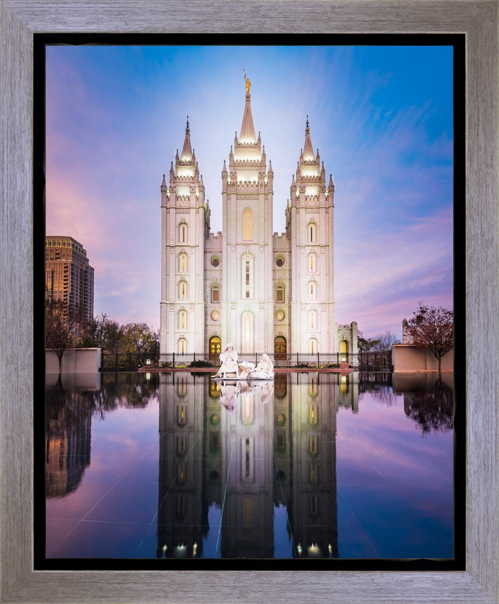 Salt Lake Temple All is Still