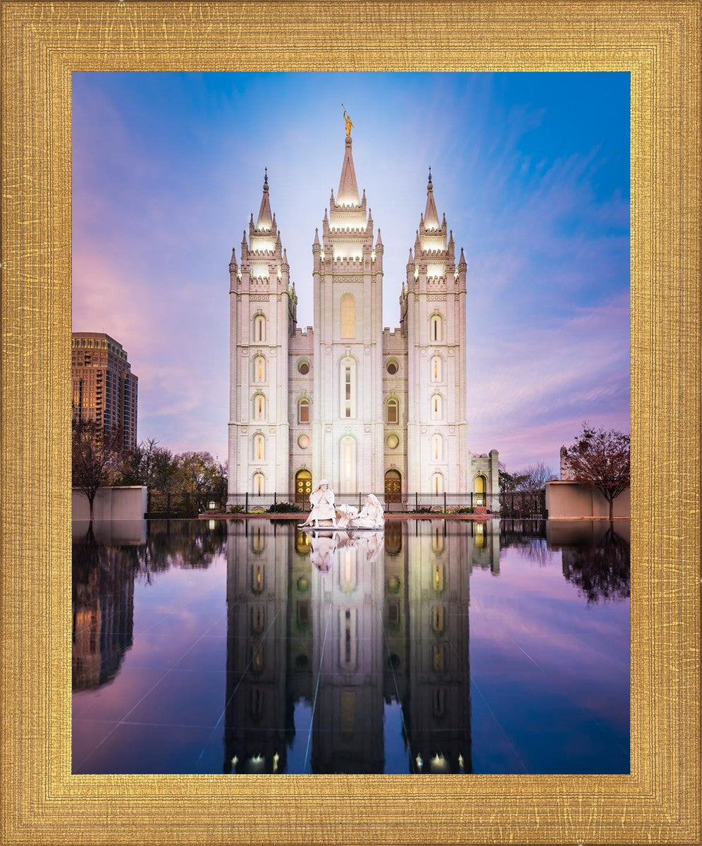 Salt Lake Temple All is Still