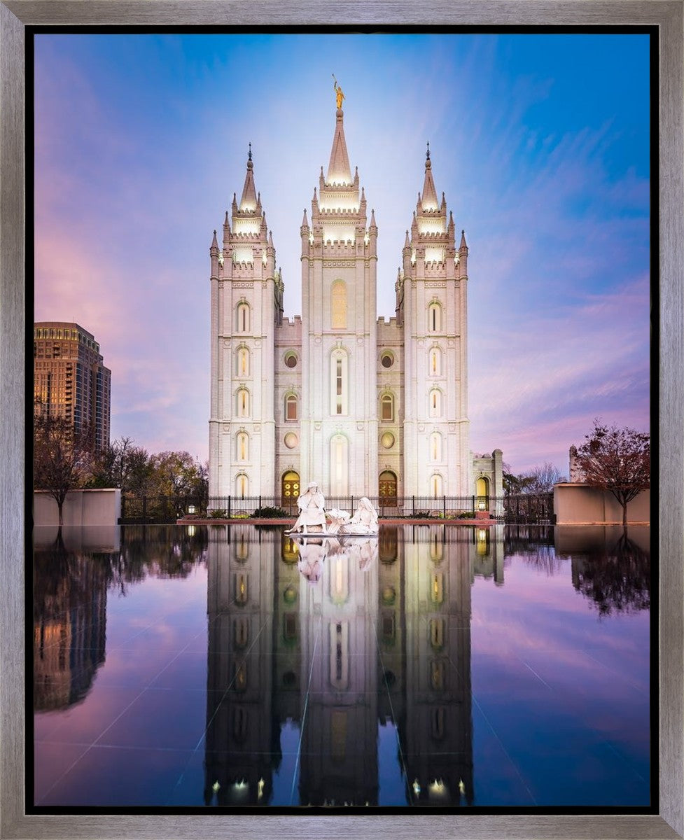 Salt Lake Temple All is Still