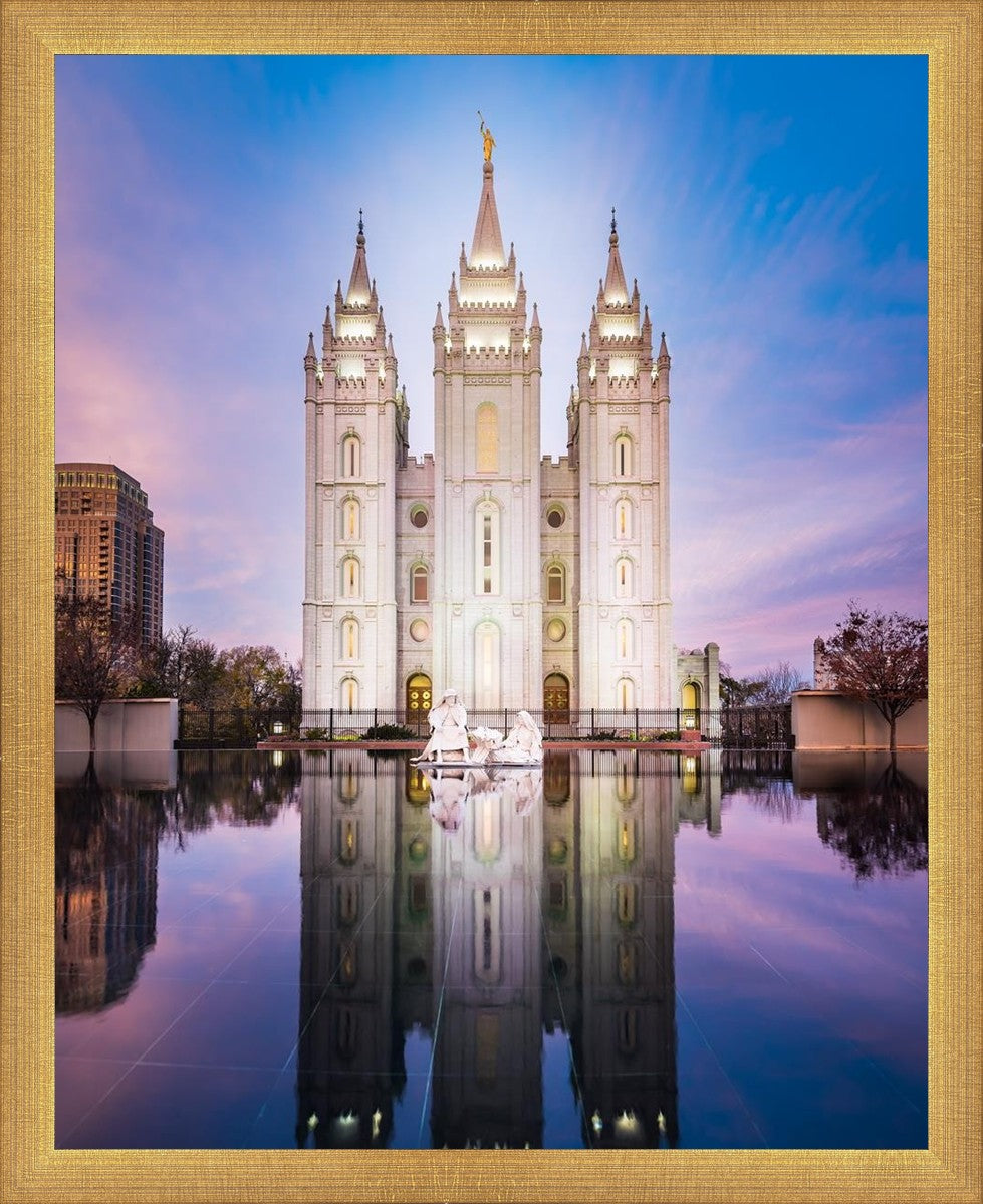 Salt Lake Temple All is Still