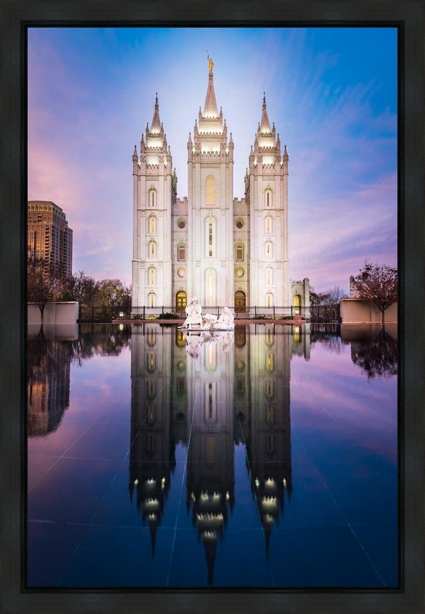 Salt Lake Temple All is Still