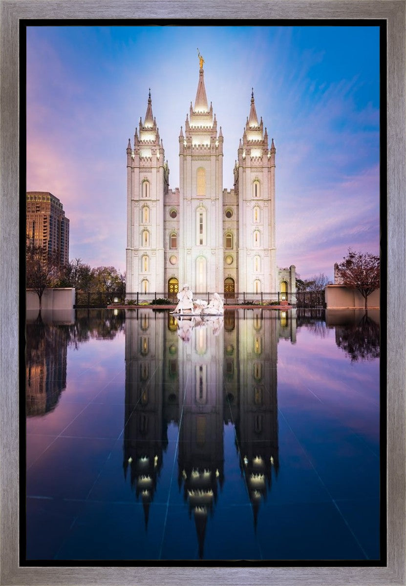 Salt Lake Temple All is Still