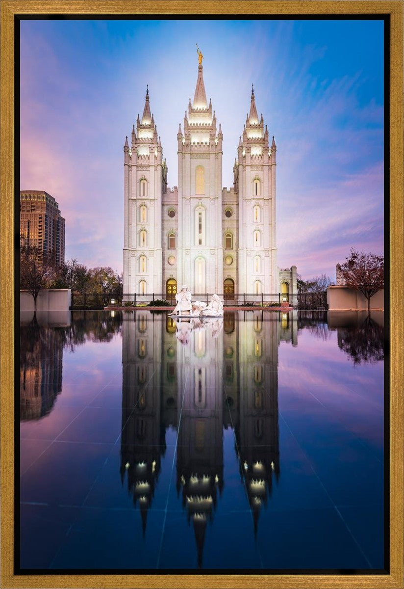 Salt Lake Temple All is Still
