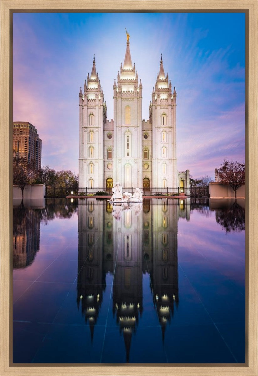 Salt Lake Temple All is Still