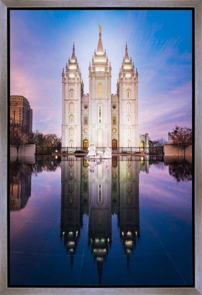 Salt Lake Temple All is Still