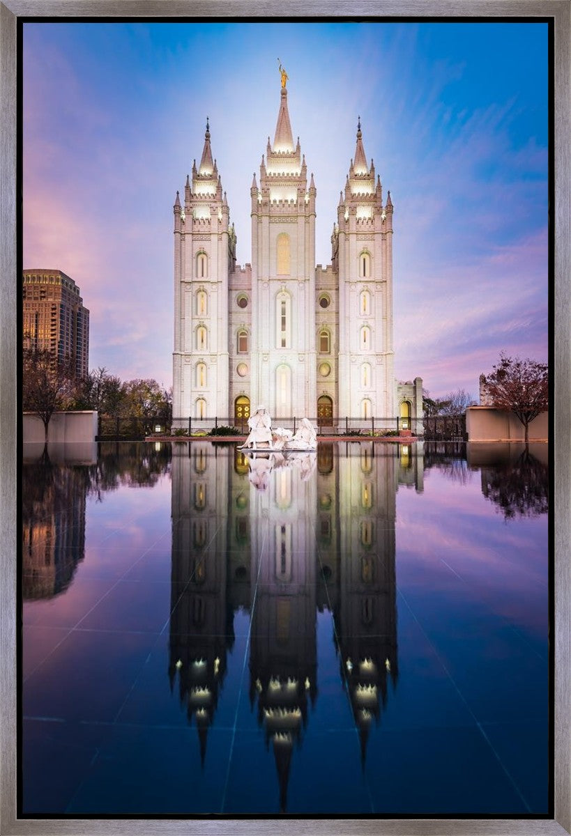 Salt Lake Temple All is Still