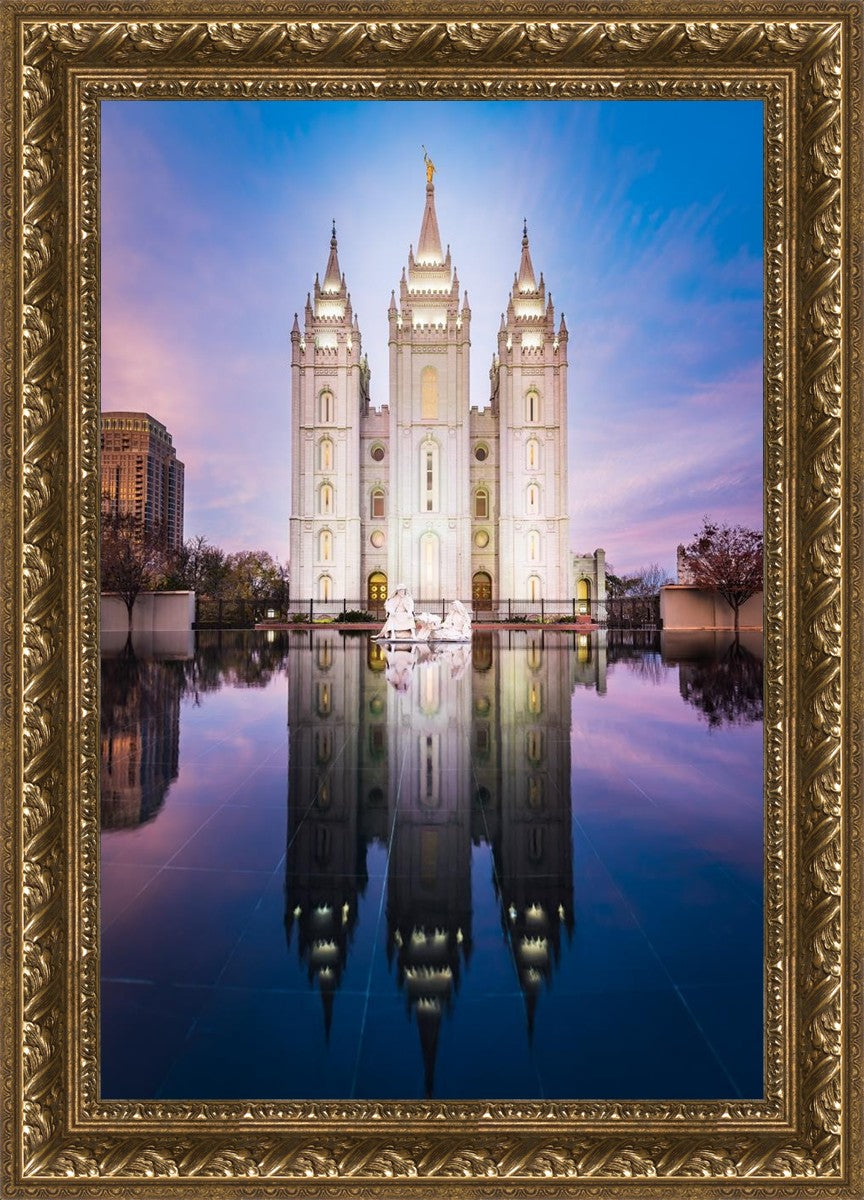 Salt Lake Temple All is Still
