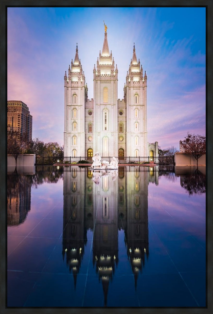Salt Lake Temple All is Still