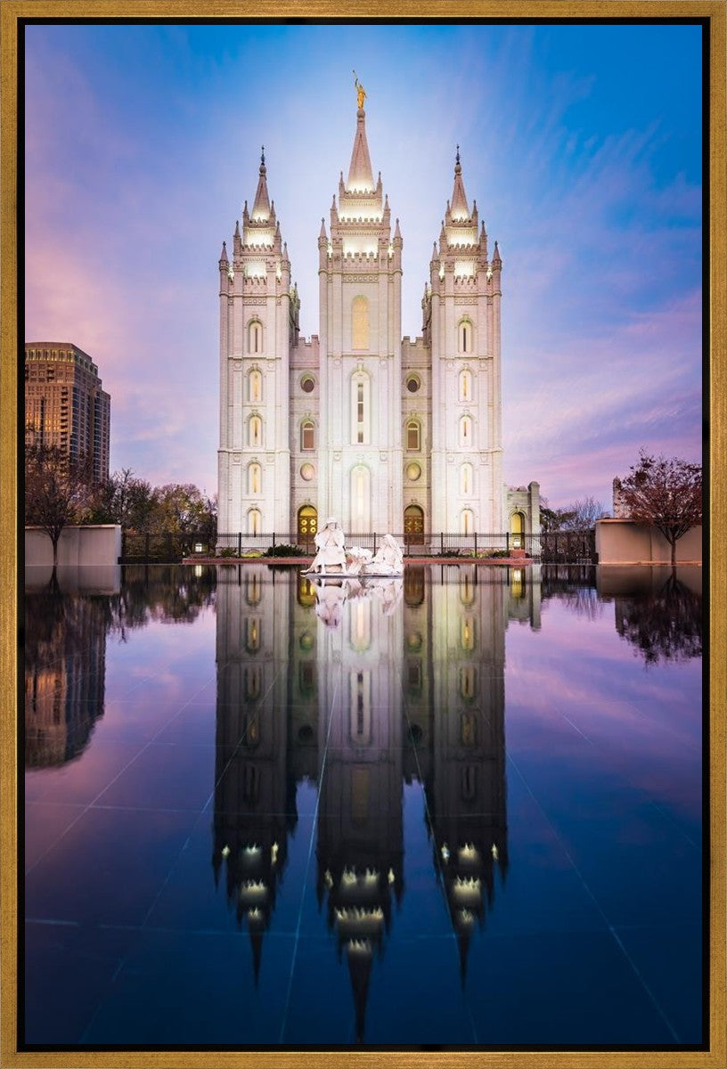 Salt Lake Temple All is Still