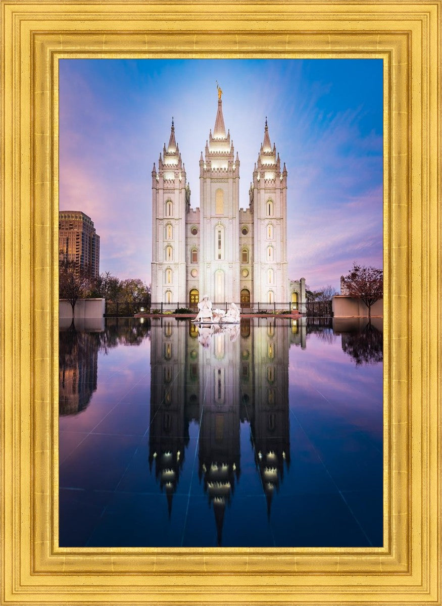 Salt Lake Temple All is Still