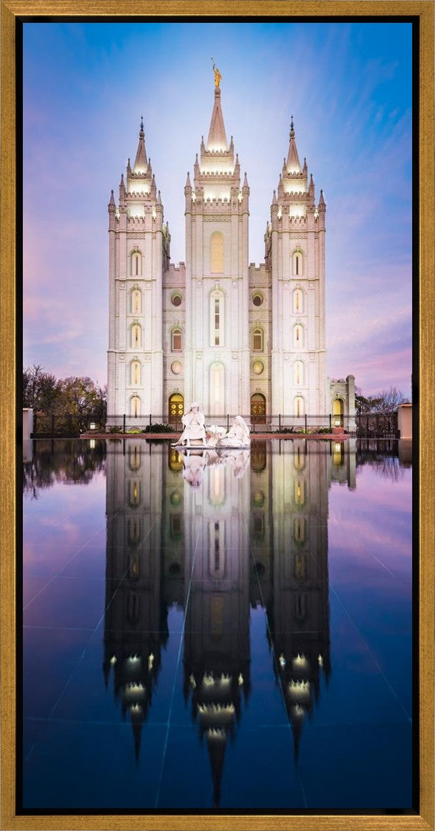 Salt Lake Temple All is Still