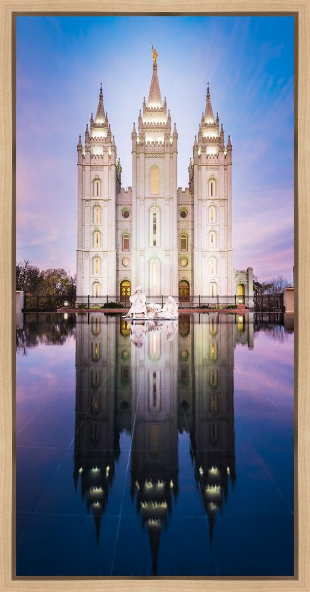 Salt Lake Temple All is Still