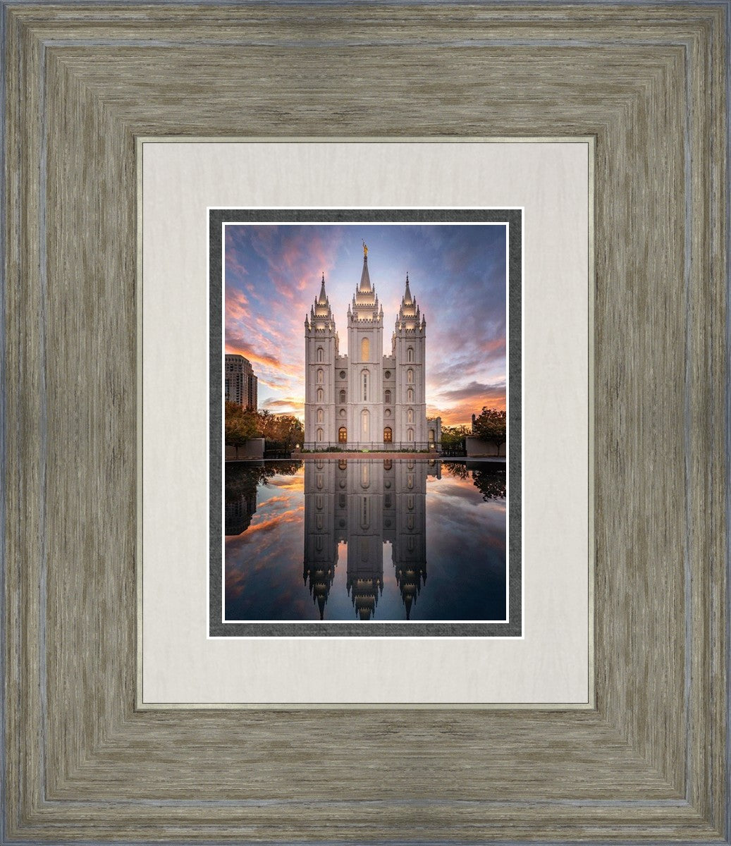 Salt Lake Reflection Of Eternity