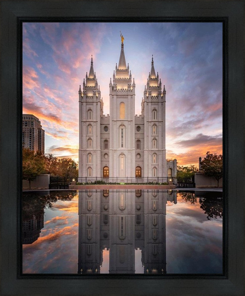 Salt Lake Reflection Of Eternity