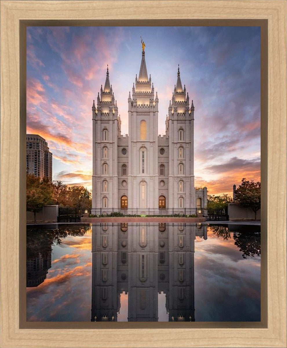 Salt Lake Reflection Of Eternity