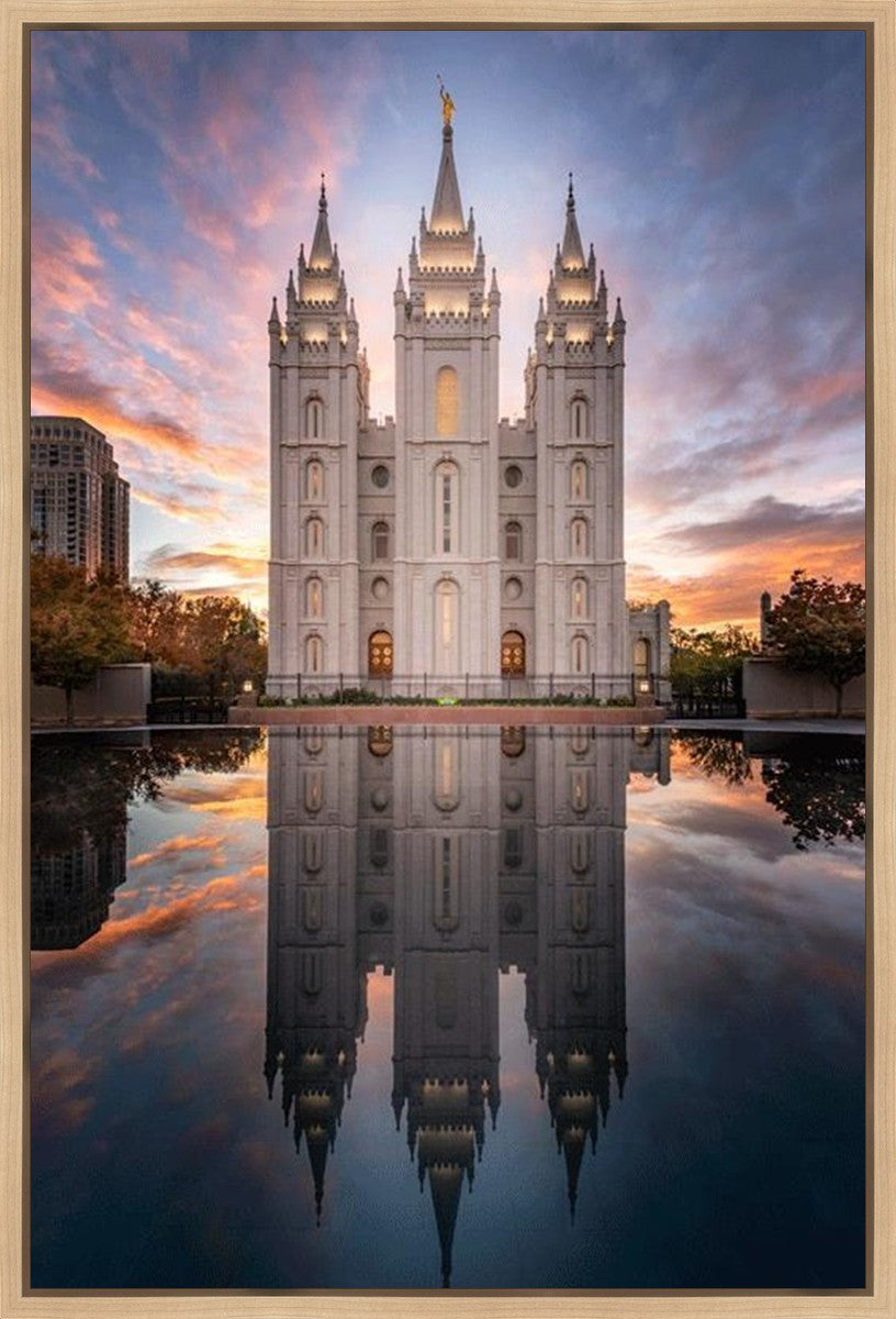 Salt Lake Reflection Of Eternity