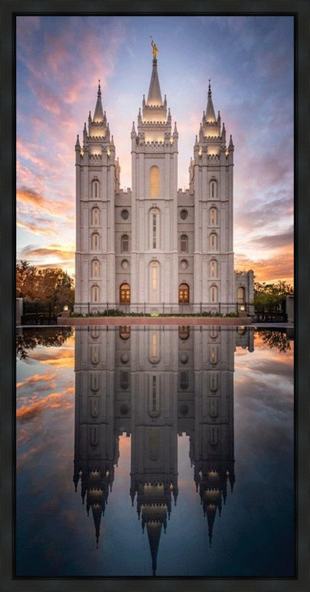 Salt Lake Reflection Of Eternity