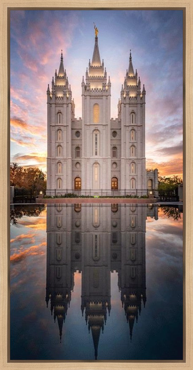 Salt Lake Reflection Of Eternity