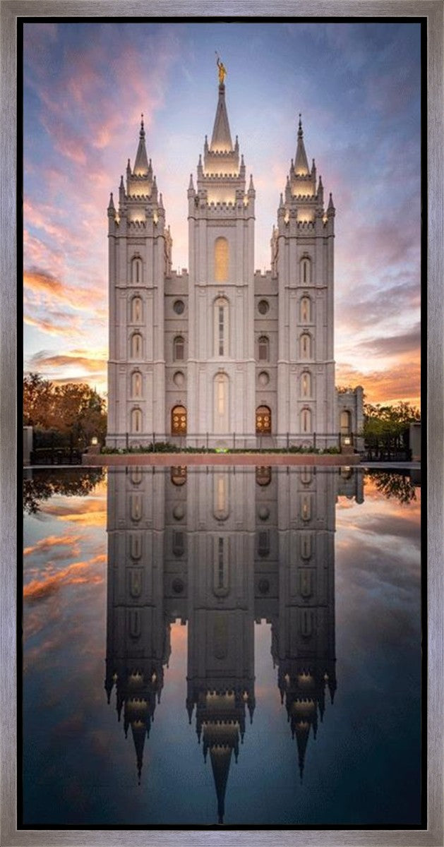 Salt Lake Reflection Of Eternity