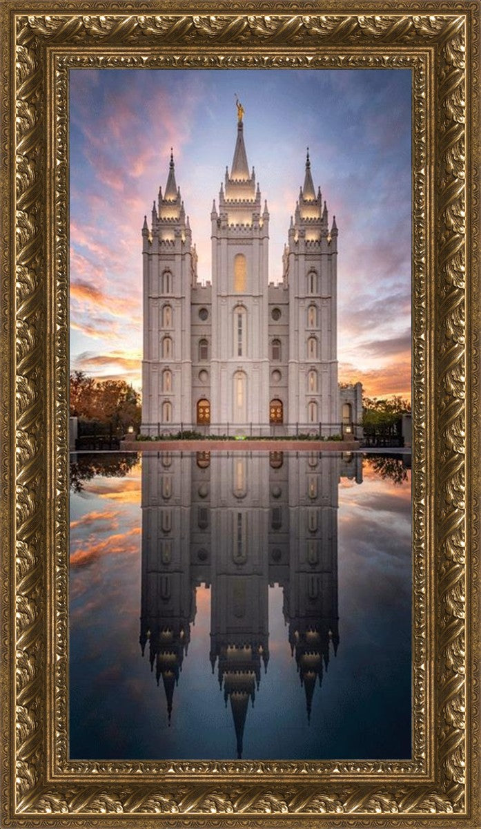 Salt Lake Reflection Of Eternity