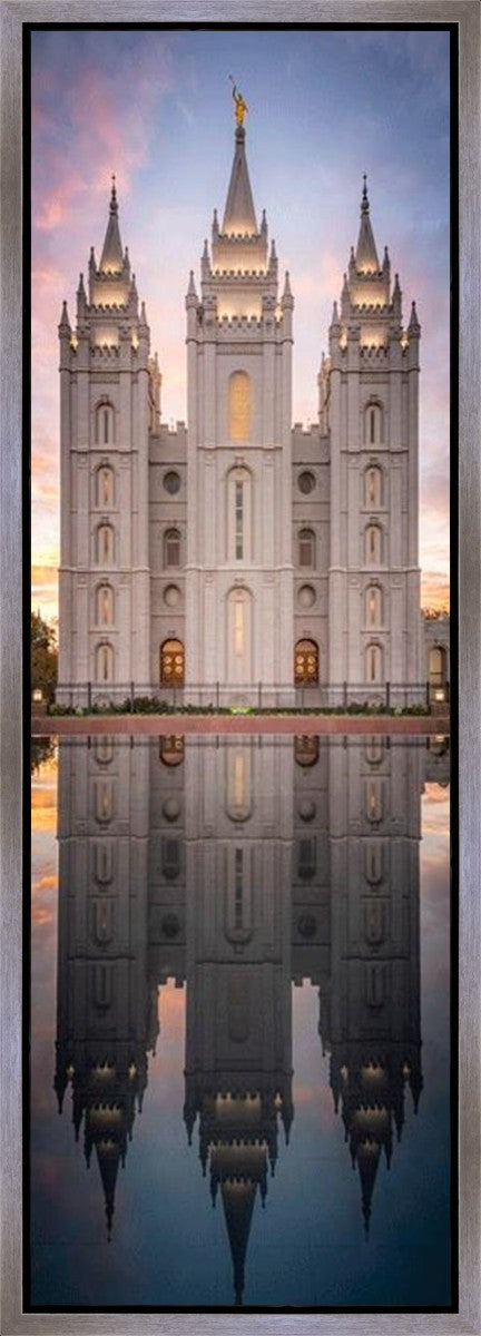 Salt Lake Reflection Of Eternity