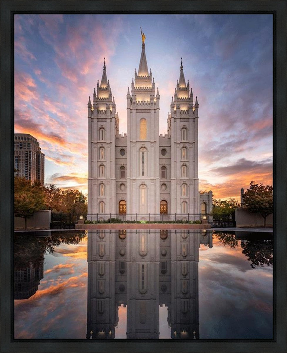 Salt Lake Reflection Of Eternity