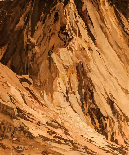 Brown Rocks Original Artwork
