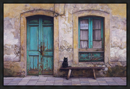 Black Cat Gallery Wrap