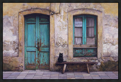 Black Cat Gallery Wrap