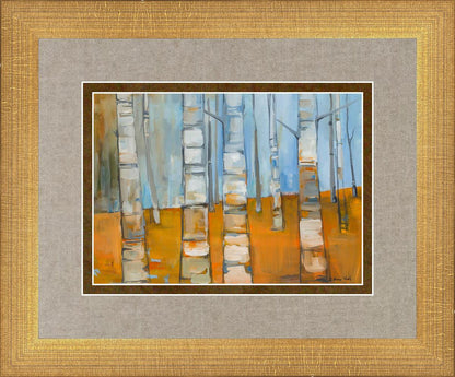Winter Aspens