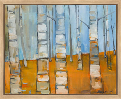 Winter Aspens Gallery Wrap