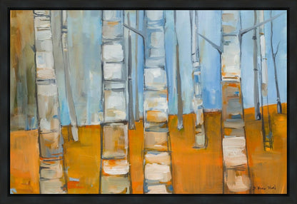 Winter Aspens Gallery Wrap