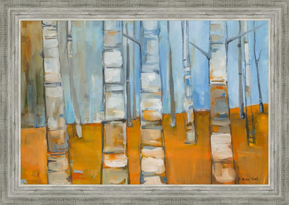 Winter Aspens