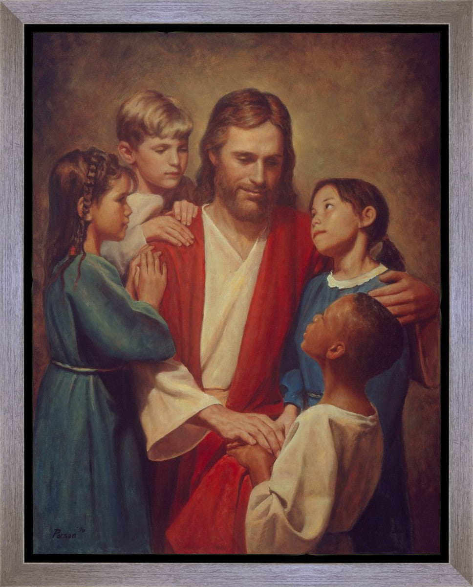 Christ And Children From Around The World