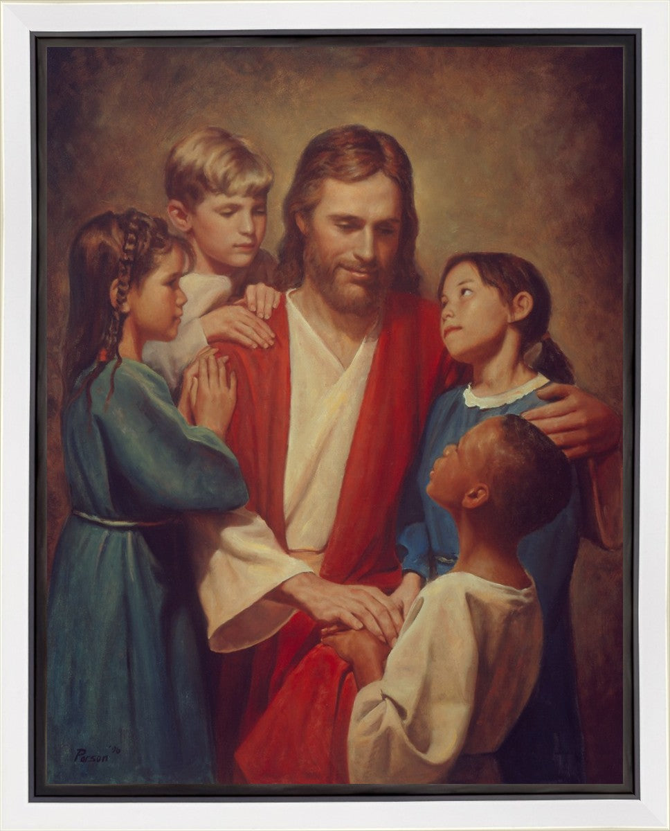 Christ And Children From Around The World