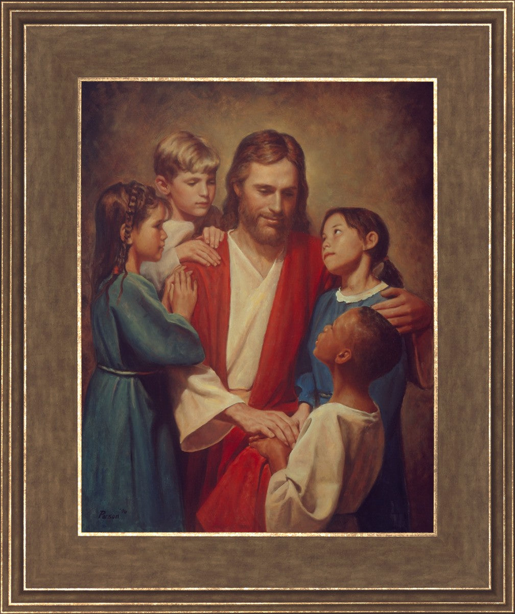 Christ And Children From Around The World