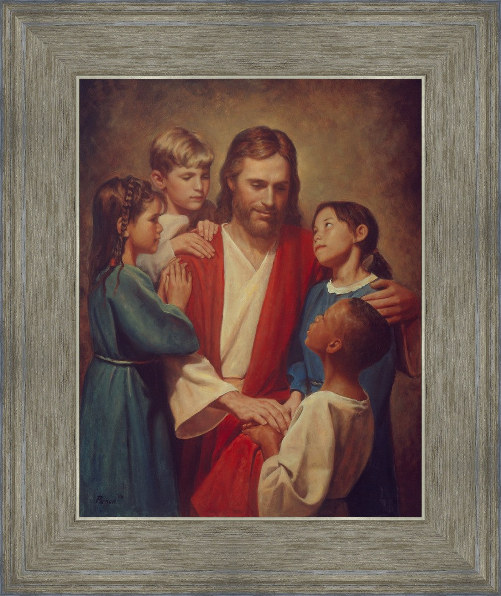 Christ And Children From Around The World