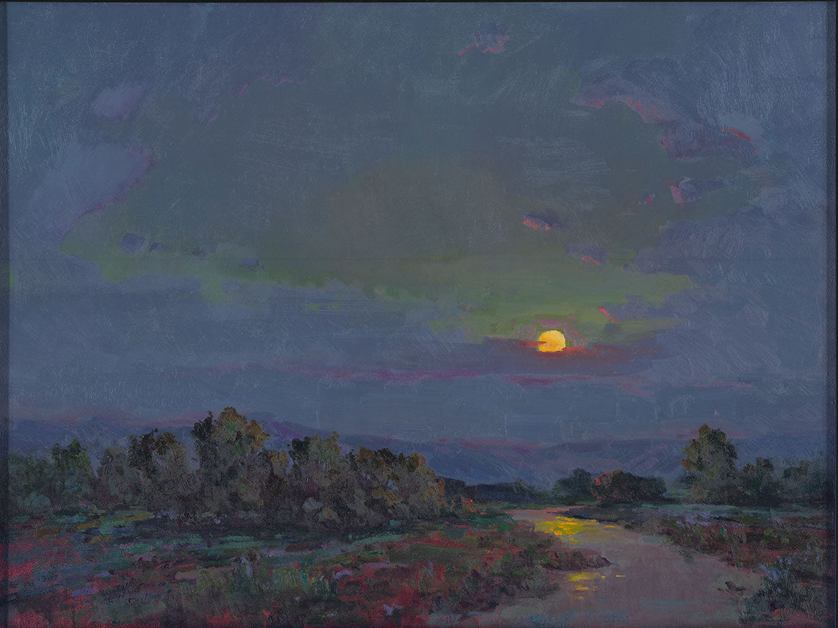 Moonlight Over Snake River Original Artwork