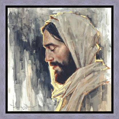 Not My Will But Thine Gallery Wrap