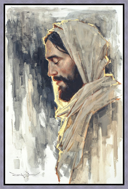 Not My Will But Thine Gallery Wrap