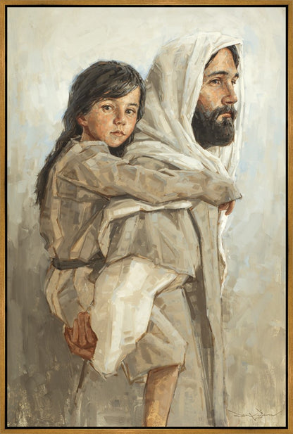 Carrying Her Home Large Wall Art Gallery Wrap