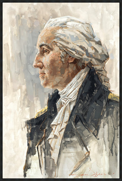 Father of Freedom Large Wall Art Gallery Wrap